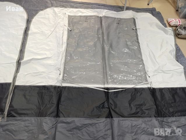 Надуваем форселт за каравана Camptech Hampton AIR DL Размер N:6(775- 800)см земя- земя, снимка 17 - Палатки - 51196635
