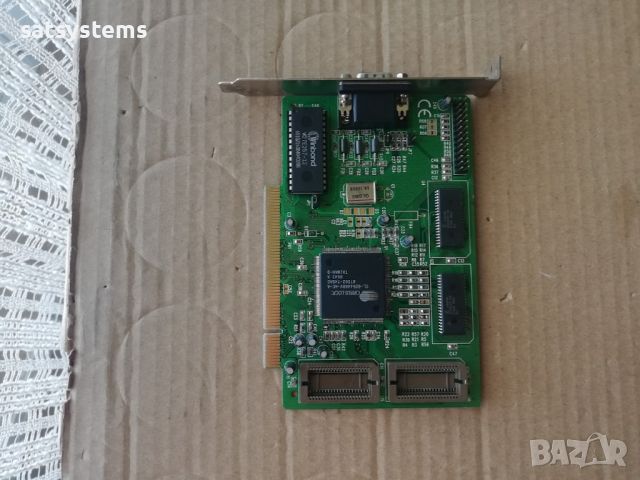 Видео карта Cirrus Logic CL-GD5446BV 1MB PCI, снимка 6 - Видеокарти - 46541055