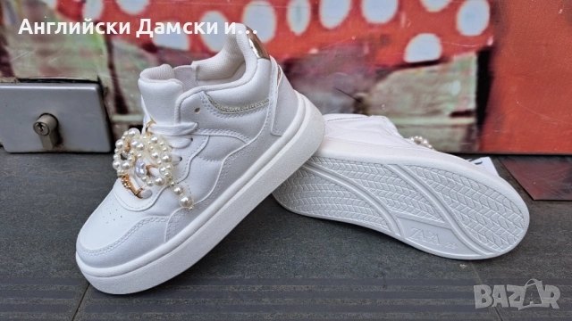 Английски дамски кецове-Zara, снимка 7 - Кецове - 51531257