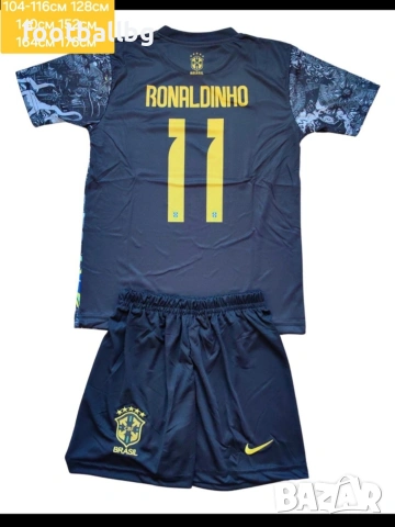 NEYMAR JR 10 RONALDINHO 11❤️⚽️ детско юношески футболни екипи BRAZIL , снимка 6 - Футбол - 44819311