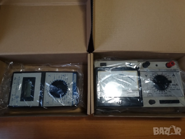 2 стари руски мултиметъра ...