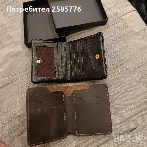 Портфейли естествена кожа , снимка 3 - Портфейли, портмонета - 53917453