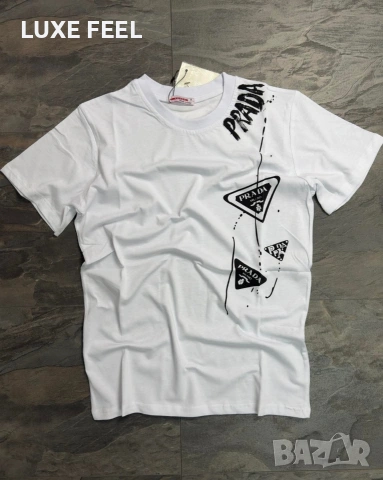 Prada 🔹Мъжка Памучна Тениска 