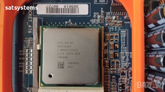 Дънна платка Gigabyte GA-8IG1000 Socket 478 CPU+FAN+RAM, снимка 8 - Дънни платки - 52258552