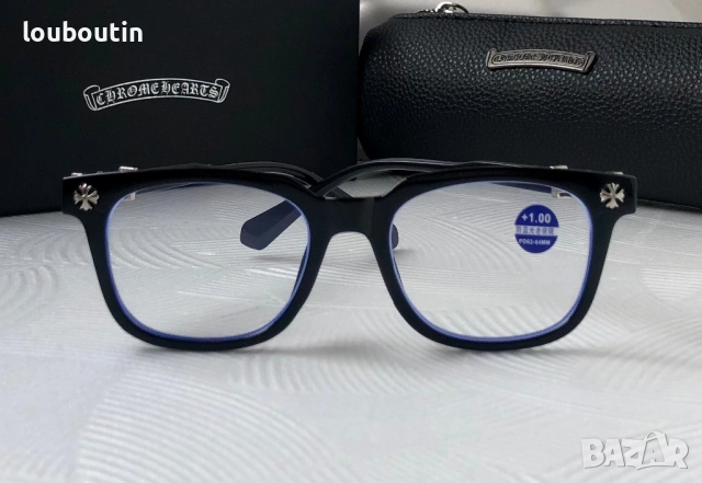 Chrome Hearts очила за четене диоптър +1 +1,5 +2 +2,5 +3 +3,5 +4, снимка 5 - Слънчеви и диоптрични очила - 52515721