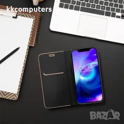 Калъф тефтер Luna / Черен / за Samsung A26 Баркод : 3131936, снимка 2 - Калъфи, кейсове - 49940355