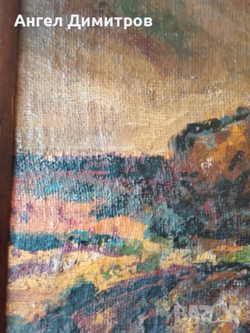 Стара маслена картина платно , снимка 9 - Картини - 51177044