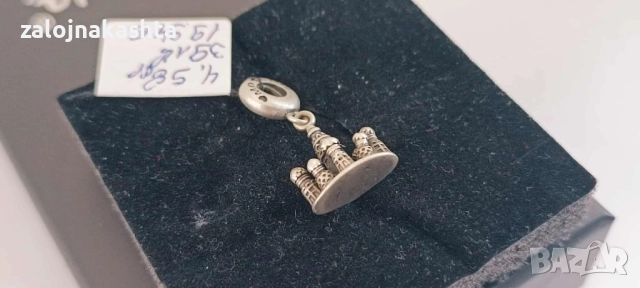Сребърна-Талисман Pandorа-4,58гр/925, снимка 3 - Колиета, медальони, синджири - 51613517