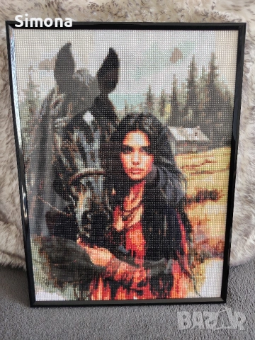 Диамантен гоблен-ръчна изработка , снимка 2 - Гоблени - 53865760