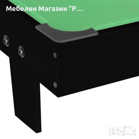 Мини билярдна маса, 3 фута, 92x52x19 см, черно и зелено , снимка 5 - Друго търговско оборудване - 45751429