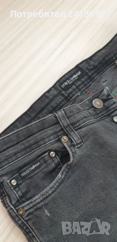 Dolce & Gabbana Slim Short Jeans Mens Size 31 - 32 ОРИГИНАЛ! Мъжки Къси Дънкови Панталони!, снимка 11 - Къси панталони - 46609447