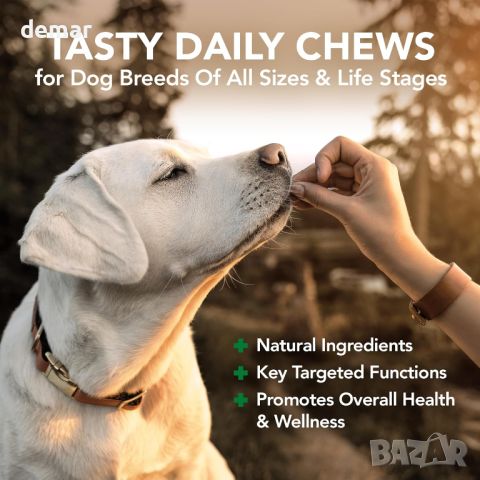 Vet's Best Daily Soft Chews - Добавки за възрастни кучета 180 хапки, снимка 6 - За кучета - 45795682