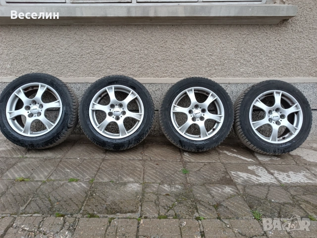 Продавам 4броя Оригинални Алуминиеви джанти RIAL GERMANY 16 цола