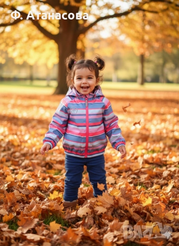 Висококачествено непромокаемо яке Color Kids, р-р 92, 2-3 години, като ново, с подарък