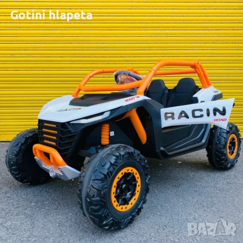 Двуместен акумулаторен джип UTV RACING 4X4 24V, снимка 8 - Детски велосипеди, триколки и коли - 50848667