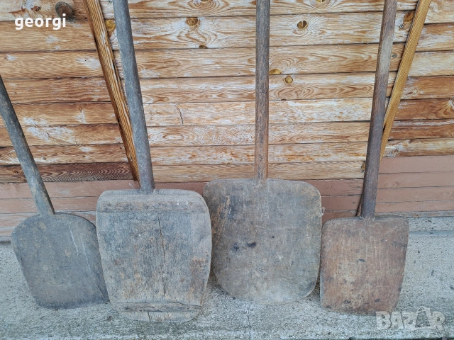 дървена лопата за хляб антика