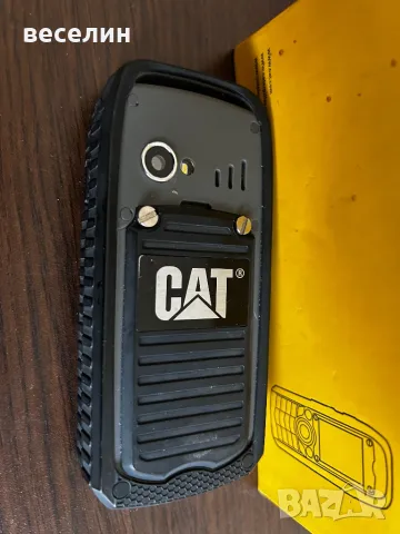 Мобилен телефон CAT B25 128MB, черен цвят, снимка 4 - CAT - 48961070