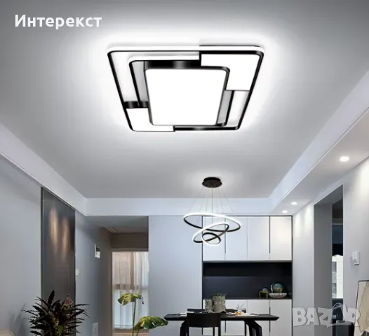 LED Димируем Плафон + дистанционно управление 120W