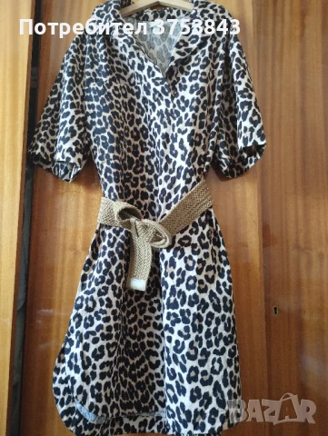 Рокля-риза h&m - леопардова