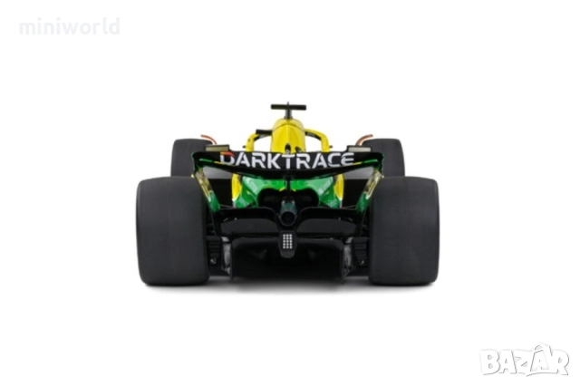 McLaren F1 Team MCL38 n.81 Monaco GP 2024 Oscar Piastri - мащаб 1:18 на Solido моделът е нов в кутия, снимка 8 - Колекции - 52804743