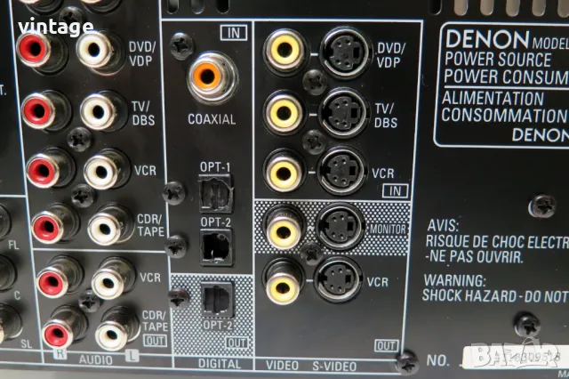 Denon AVR-1905, снимка 11 - Ресийвъри, усилватели, смесителни пултове - 49805880