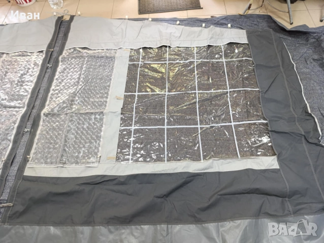 Панорамна тента за каравана MEHLER. Размер 800-835см земя -земя., снимка 8 - Палатки - 53869766