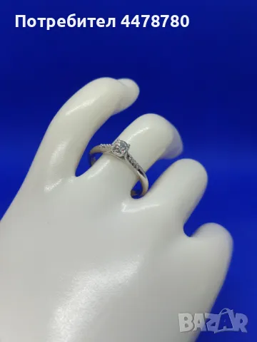 Годежен Пръстен с Диаманти, снимка 2 - Пръстени - 50404375