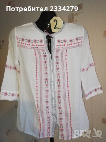 Стари фолклорни ризи бродирани, допълнение към носия. , снимка 5 - Антикварни и старинни предмети - 52793625