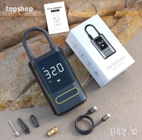 НОВ Мини преносим компресор, помпа, снимка 8 - Компресори - 50501555