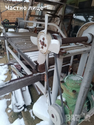 Лентов шлайф, с руски трифазен мотор, снимка 4 - Други машини и части - 53589810