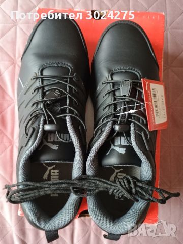 Мъжки Работни обувки със защита- Puma Velocity 2.0 Black Low, снимка 5 - Маратонки - 43410313