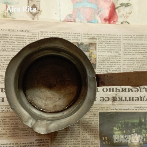 старо голямо медно дезбе., снимка 3 - Декорация за дома - 53883809