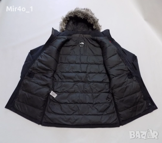 зимно пухено яке the north face hyvent парка горнище пухенка худи туризъм планина мъжко оригинално S, снимка 5 - Якета - 47540496