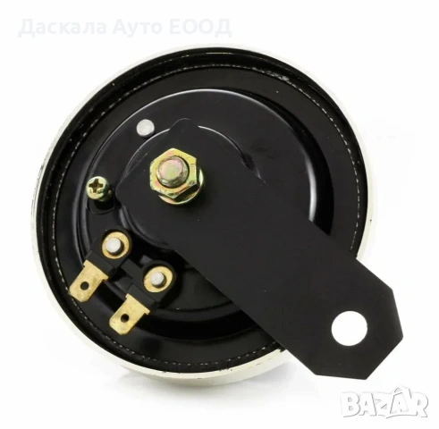 Клаксон, модел Чопър, Хром, Кръгъл, Затворен, 12V, снимка 3 - Аксесоари и консумативи - 50274737