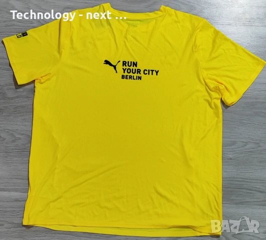 Оригинална спортна тениска PUMA Run Your City (Berlin/Rotterdam), снимка 2 - Футбол - 54211543