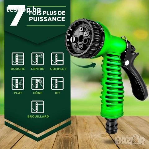 Градински маркуч гъвкав 1/2 30 м Tresko flexiSchlauch 1/2 30m (FGS-004), снимка 2 - Напояване - 51410150