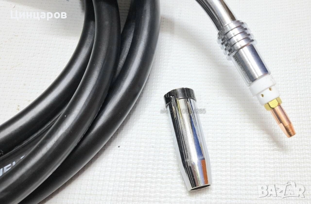 Миг-Маг шланг 250амп.Co2; 220амп. микс газ, 4м. дължина, евроконектор , снимка 2 - Други машини и части - 53455844