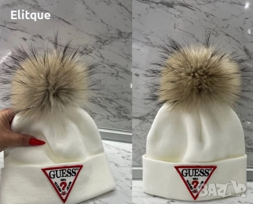 зимни шапки guess, снимка 2 - Шапки - 52787134