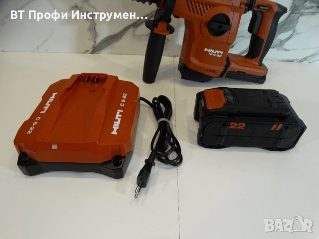 2023 - Hilti TE 6 - 22 / Nuron - Перфоратор 3 функции, снимка 7 - Перфоратори - 53473105
