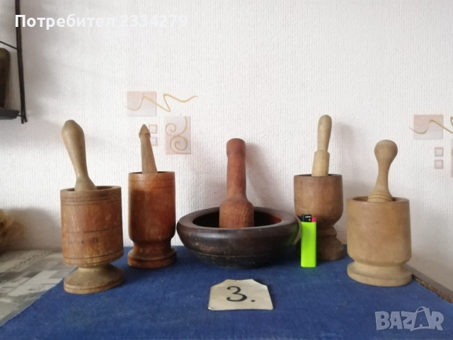 Стари дървени лъжици и лопатки изработени ръчно., снимка 11 - Антикварни и старинни предмети - 40489898