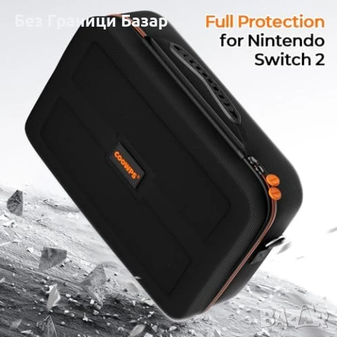 Нов калъф Куфарче за Switch 2 2025 с твърд корпус и място за 20 игри, снимка 5 - Аксесоари - 50834689