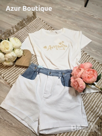 Къси дънкови панталонки