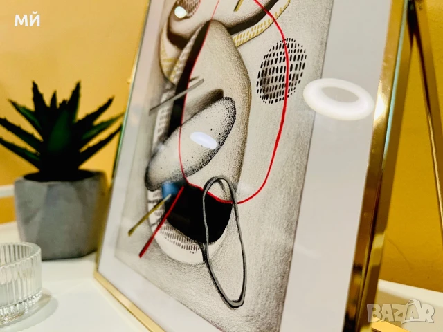 “Out of space” графика 20х25 см, снимка 5 - Декорация за дома - 51326440