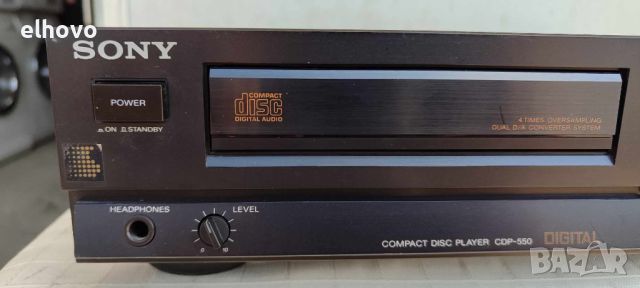 CD player Sony CDP-550, снимка 8 - Аудиосистеми - 46271652