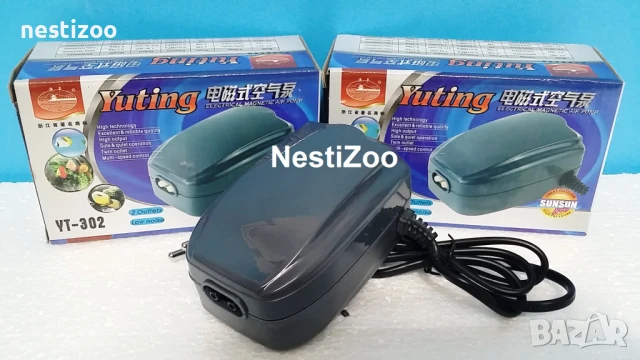 Компресари за Аквариуми с 1 и 2 Изхода-Ултра тихи