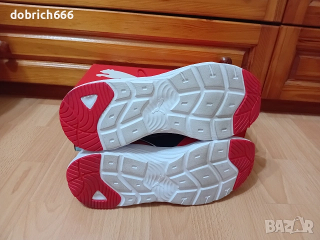 Червени маратонки Puma 44 номер 28.5см 40 евро, снимка 6 - Маратонки - 54058023