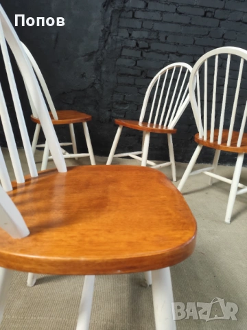 столове Windsor от Роуд Айлънд в бяло, снимка 4 - Столове - 53343636