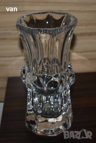 Скандинавска кристална ваза Royal Crona, снимка 2 - Вази - 46410931