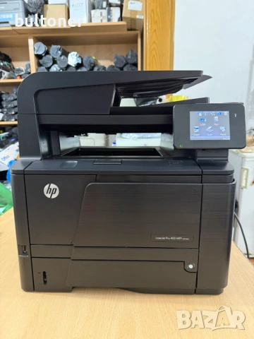 Лазерно мултифункционално у-во  НР M425dn с двустранно подаващо,двустранен печат и мрежа, снимка 3 - Принтери, копири, скенери - 53492463