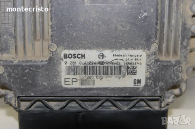 Моторен компютър ECU Opel Zafira B (2005-2012г.) 0 281 014 024 / 0281014024 / 55 205 622 / 55205622, снимка 2 - Части - 47149468